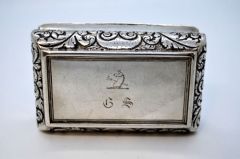 Georgian silver snuff box Thumbnail 4