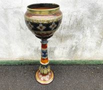Doulton jardiniere on stand Thumbnail 1