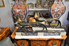 Art deco spelter group Thumbnail 1
