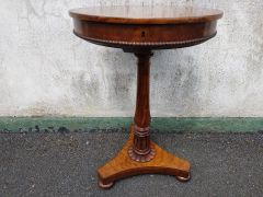 Victorian walnut work table Thumbnail 3