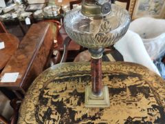 Marble column oil lamp Thumbnail 2