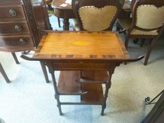 Mahogany display table  Thumbnail 6