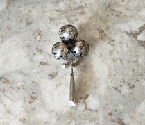 Sterling silver childs rattle  Thumbnail 1