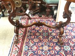 Victorian burr walnut side table Thumbnail 3
