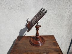 Small victorian mahogany book stand Thumbnail 2