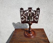 Small victorian mahogany book stand Thumbnail 3
