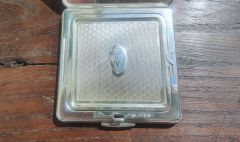 Art deco silver compact Thumbnail 2