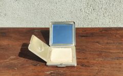 Art deco silver compact Thumbnail 4