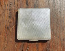 Art deco silver compact Thumbnail 3