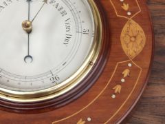 Mahogany cased barometer Thumbnail 3