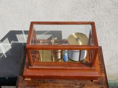 Mahogany barograph Thumbnail 3