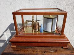 Mahogany barograph Thumbnail 4