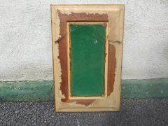 Framed art nouveau spelter plaque Thumbnail 4