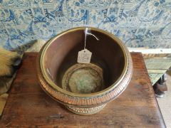 Copper & brass jardiniere Thumbnail 3