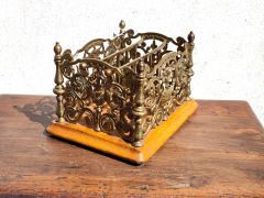 Victorian brass desk set Thumbnail 3