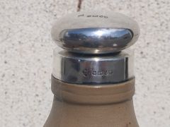Silver topped flask Thumbnail 4