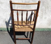 19th century oak chair Thumbnail 3