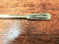 Cased set of silver & enamel spoons Thumbnail 4