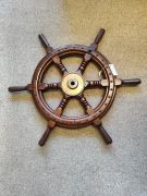 Antique ships wheel Thumbnail 3