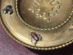 Brass and gilt metal compote Thumbnail 2