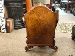 Victorian burr walnut canterbury Thumbnail 4