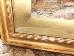 Gilt framed watercolour , signed H.Stannard R.B.A Thumbnail 3