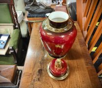 Crown devon vase & cover Thumbnail 2