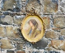 Gilt framed pastel drawing Thumbnail 6
