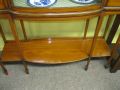An edwardian satinwood display cabinet Thumbnail 3