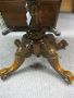 A victorian burr-walnut card table Thumbnail 3