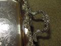 A silver plated tray. Thumbnail 2