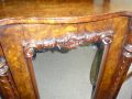 A Victorian walnut cabinet. Thumbnail 4