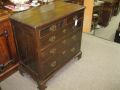 18th century oak chest Thumbnail 2