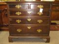 18th century oak chest Thumbnail 3