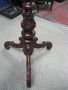 Victorian mahogany pole-screen Thumbnail 3