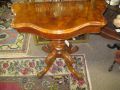 Victorian Burr-Walnut Card Table  Thumbnail 1