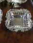 Set of four silver bon bon dishes Thumbnail 3