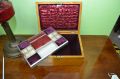 Victorian walnut sewing box  Thumbnail 2