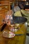 Victorian copper coal bucket with shovel Thumbnail 2