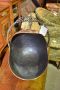 Victorian copper coal bucket with shovel Thumbnail 3