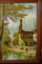 Pair of framed painted porcelain panels Thumbnail 2
