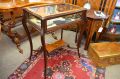 Glass mahogany display cabinet Thumbnail 3