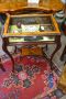 Glass mahogany display cabinet Thumbnail 3