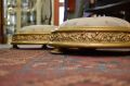 Pair of victorian gilt wood foot stools  Thumbnail 2