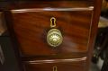19th century mahogany desk with brass gallery Thumbnail 4