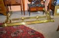 Victorian brass fender  Thumbnail 2