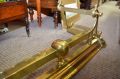 Victorian brass fender  Thumbnail 4