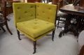 19th century mahogany corner chair Thumbnail 1