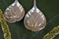 Pair of art nouveau silver spoons Thumbnail 4