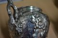 Victorian three piece silver tea set Thumbnail 6